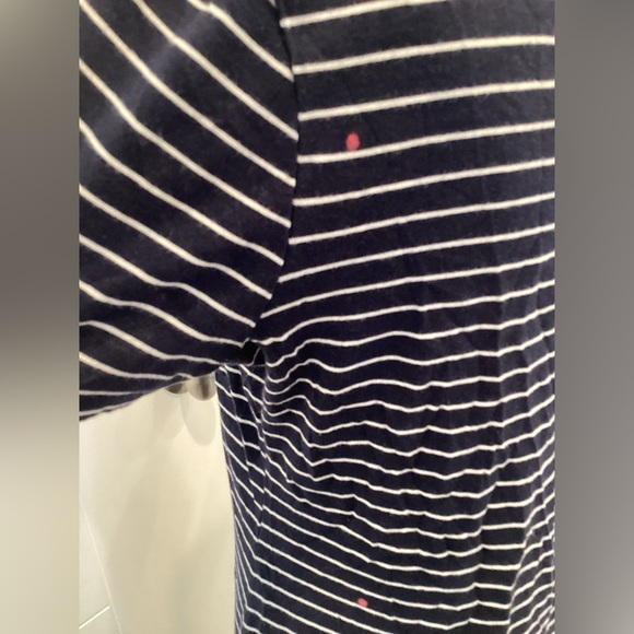 Medium Striped Black and White Maxi Dress - Picture 10 of 15